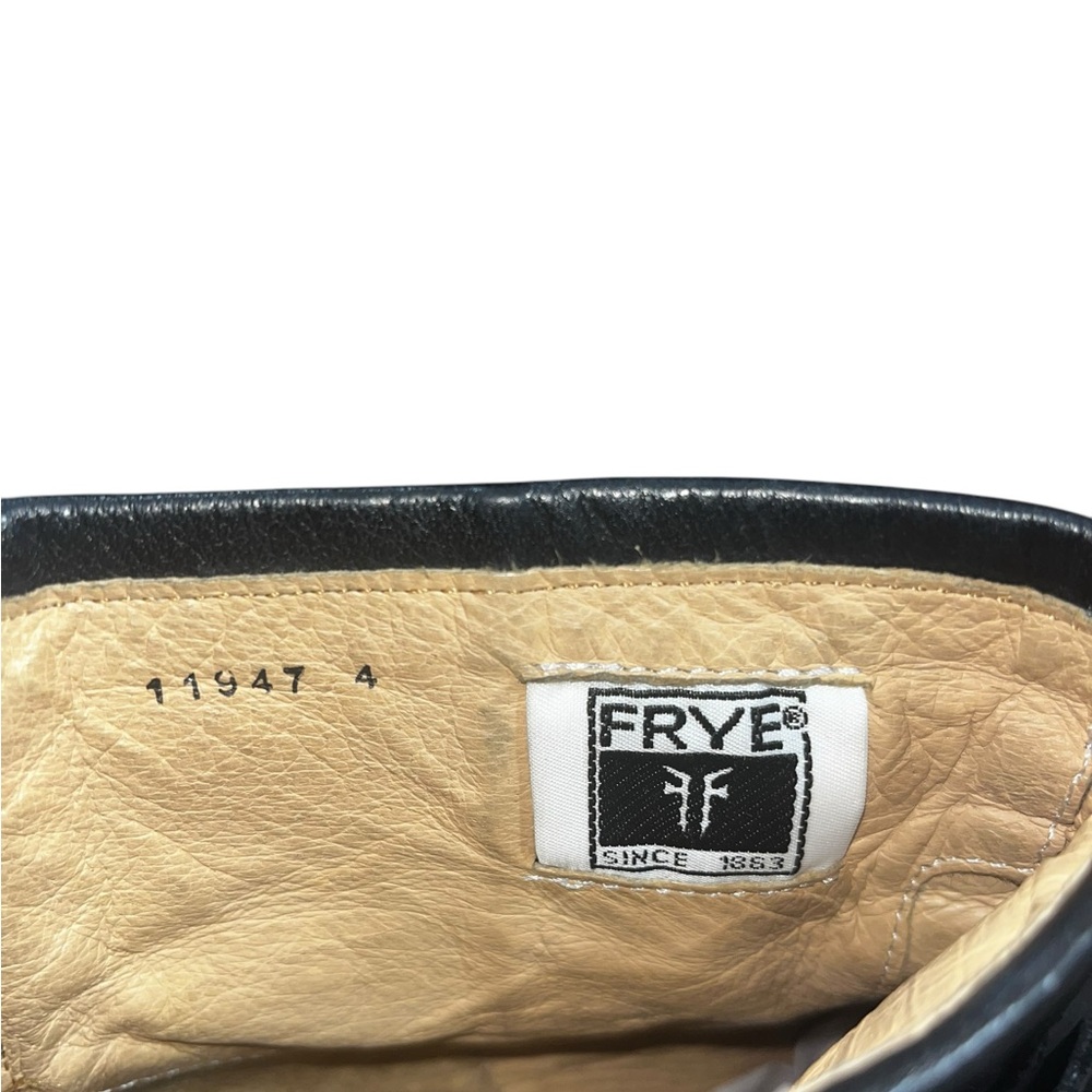 FRYE Motorcycle Tabitha Harness Ankle Boots Size 6.5 - Picture 6 of 8